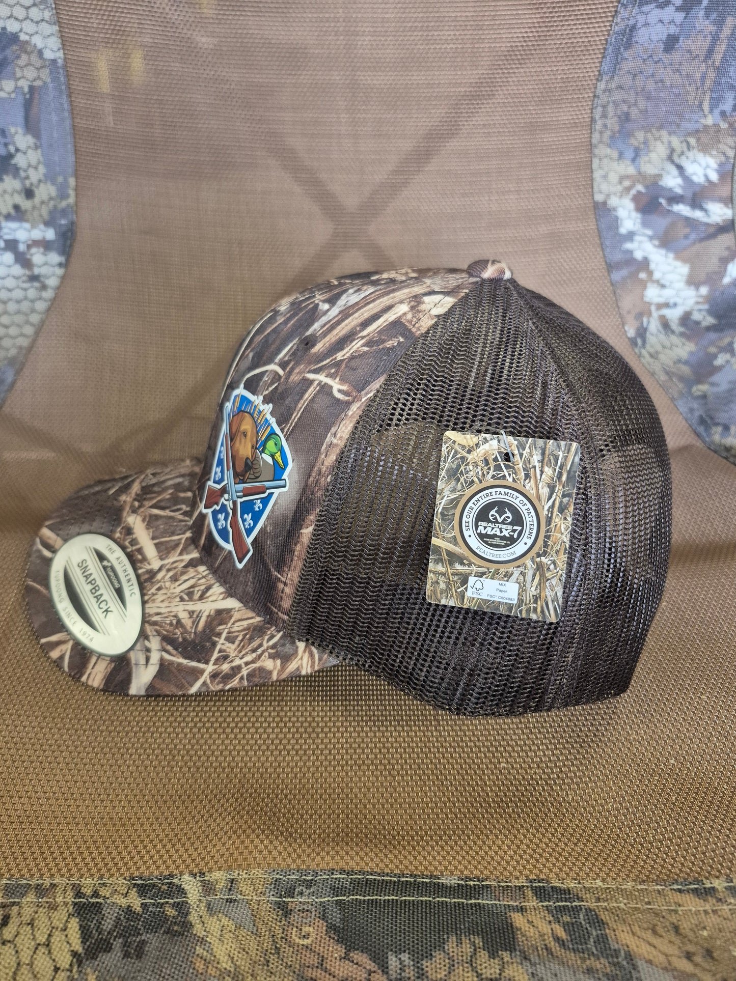Casquette camouflage